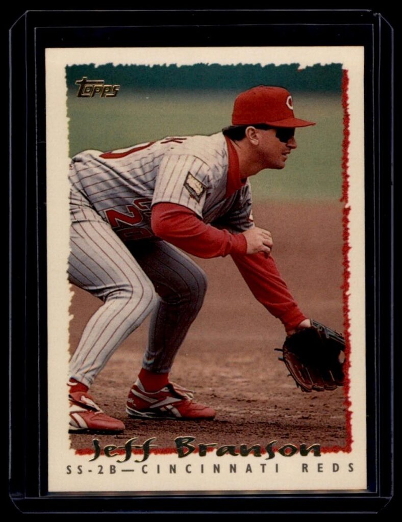 1995 Topps - Jeff Branson #198 Cincinnati Reds