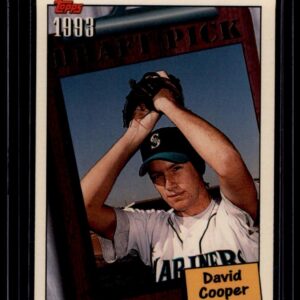 1994 Topps - David Cooper #761 (RC) Seattle Mariners Rookie