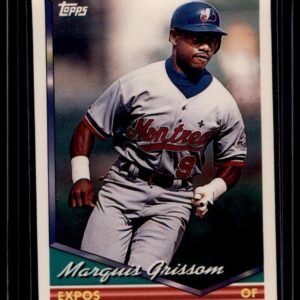 1994 Topps - Marquis Grissom #590 Montreal Expos