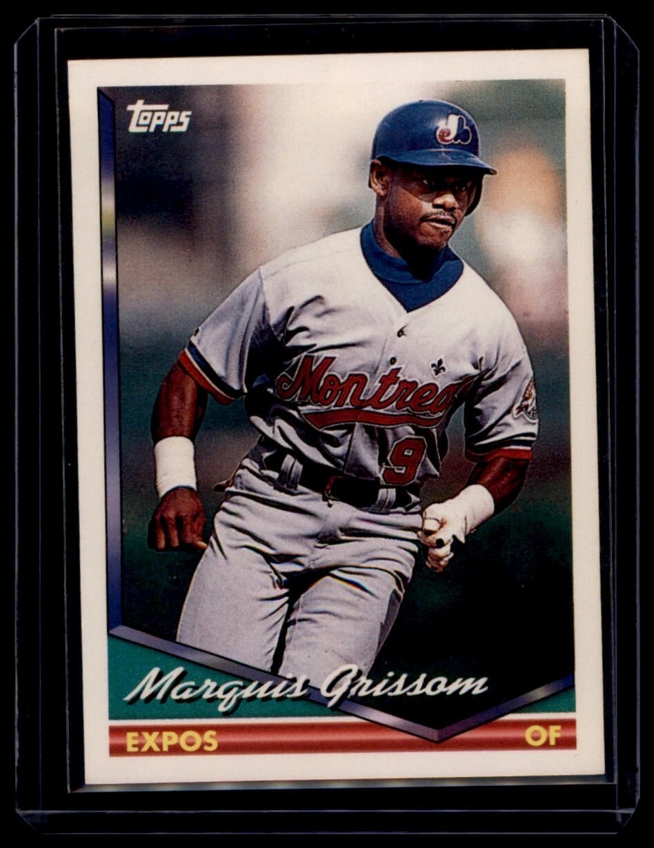 1994 Topps - Marquis Grissom #590 Montreal Expos