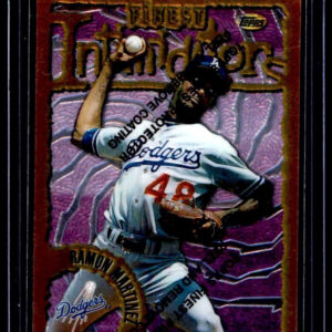 1996 Topps Finest - Ramon Martinez #71  Los Angeles Dodgers