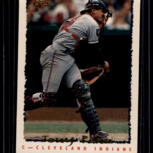 1995 Topps - Tony Pena #284 Cleveland Indians