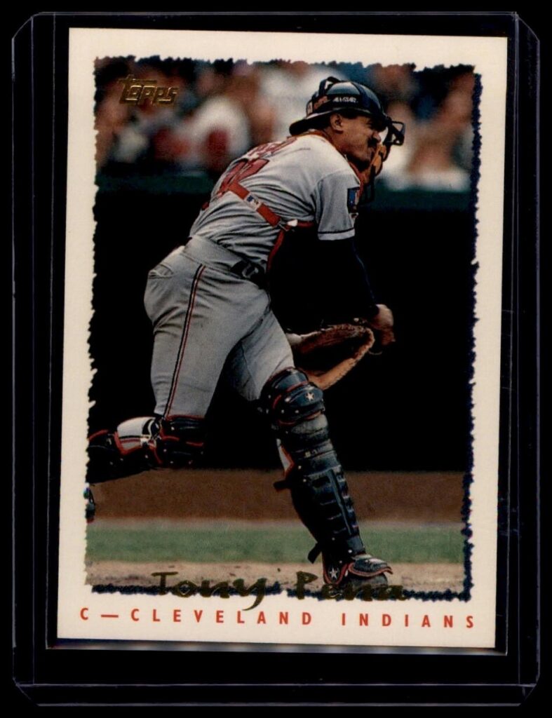 1995 Topps - Tony Pena #284 Cleveland Indians