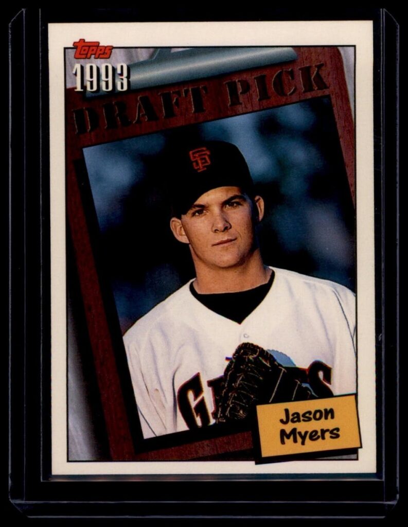 1994 Topps - Jason Myers #754 (RC) San Francisco Giants