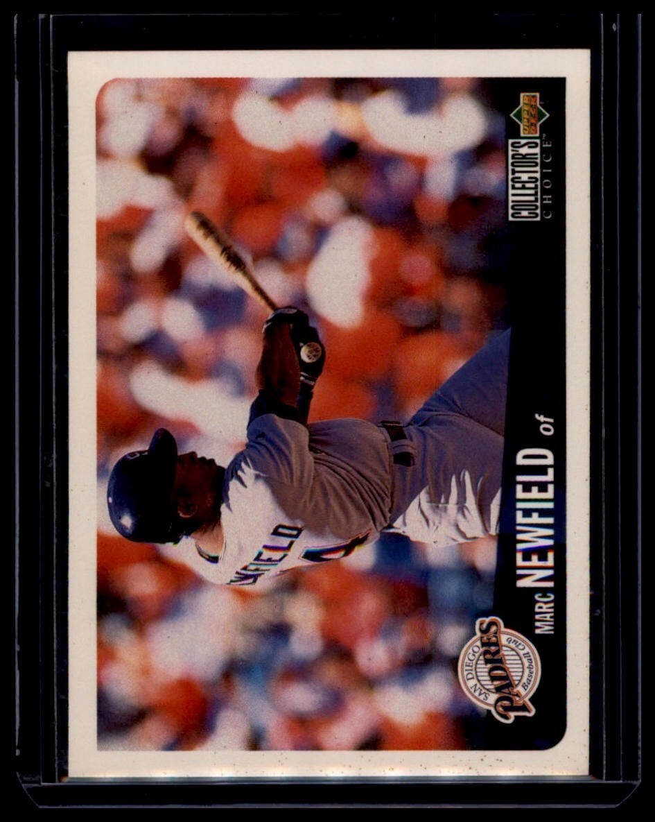 1996 Upper Deck Collector's Choice - Marc Newfield #697 San Diego Padres