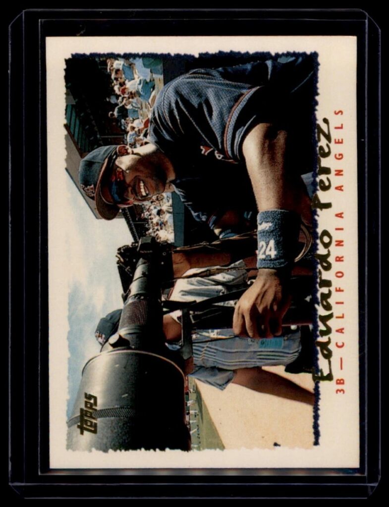 1995 Topps - Eduardo Perez #126  California Angels