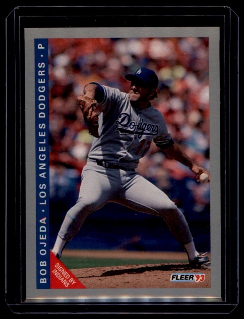1993 Fleer - Bob Ojeda #452 Cleveland Indians