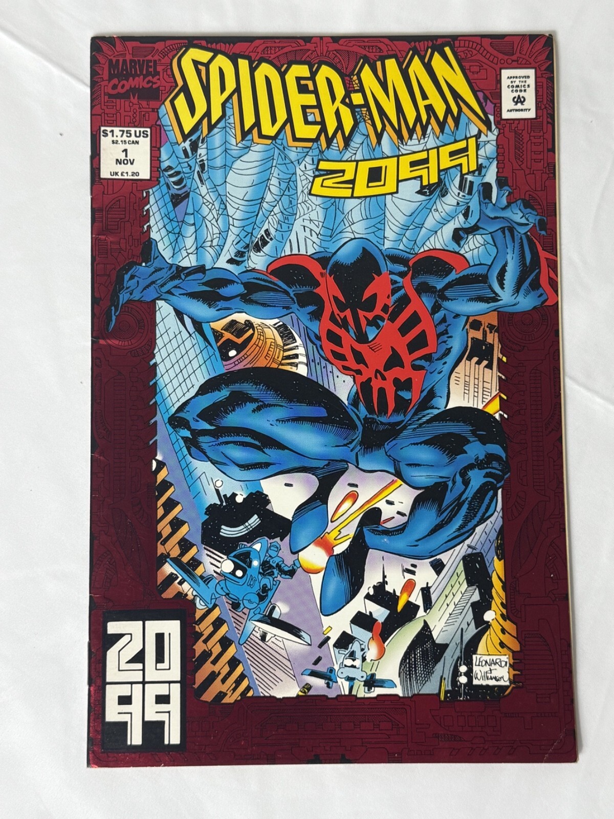 Spider-Man 2099 #1 Vol. 1 1992 Marvel Comics 1st App Higher Grade