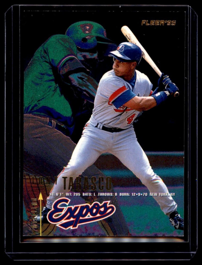 1995 Fleer Update #U-109 Tony Tarasco Montreal Expos