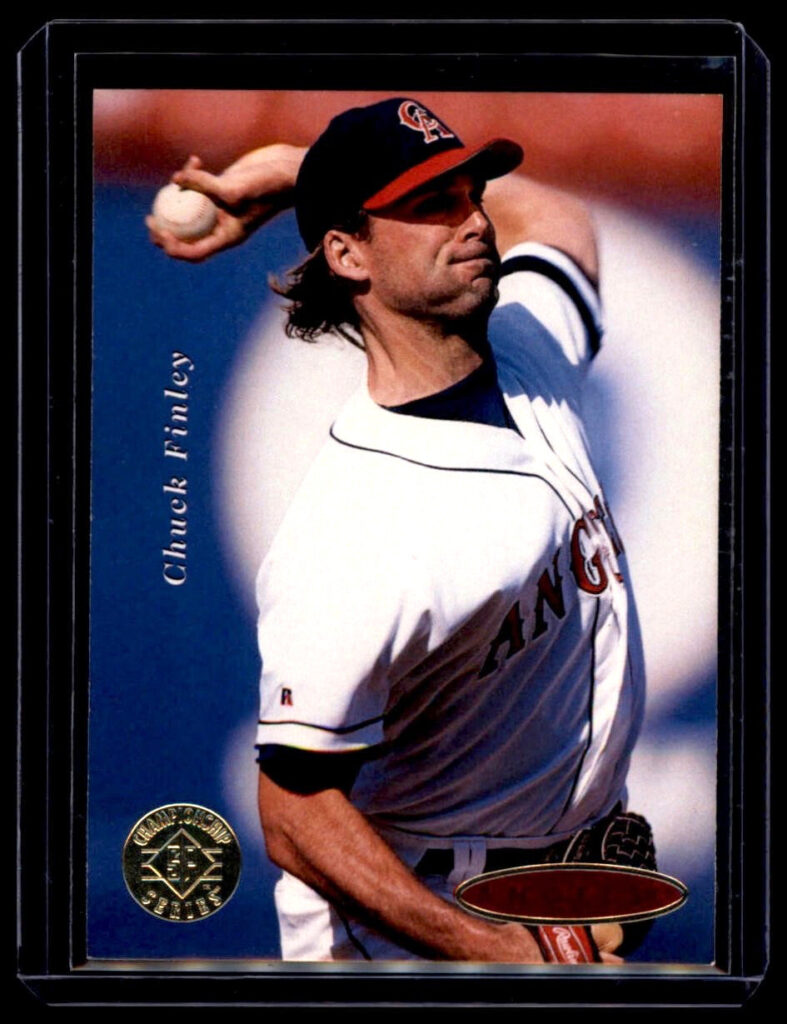 1995 Upper Deck SP - Chuck Finley #134 Die Cuts California Angels Baseball Card