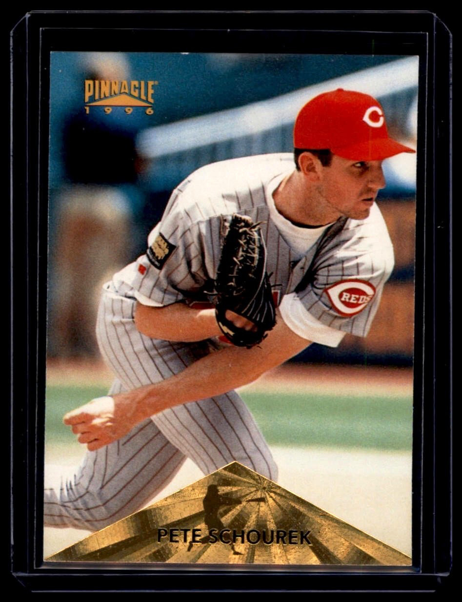 1996 Pinnacle - Pete Schourek #70 Cincinnati Reds