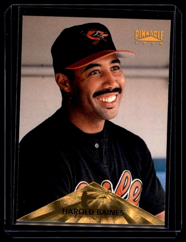 1996 Pinnacle - Harold Baines #80 Baltimore Orioles
