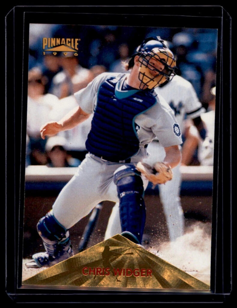 1996 Pinnacle - Chris Widger #178 Seattle Mariners