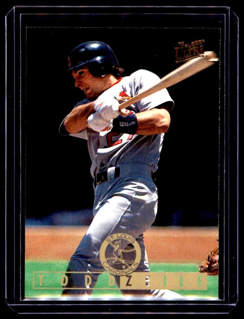 1995 Fleer Ultra - Todd Zeile #434 St. Louis Cardinals BB
