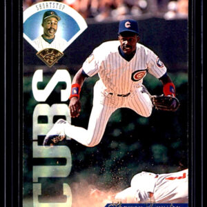 1995 Leaf Baseball Card #30 Shawon Dunston Chicago Cubs