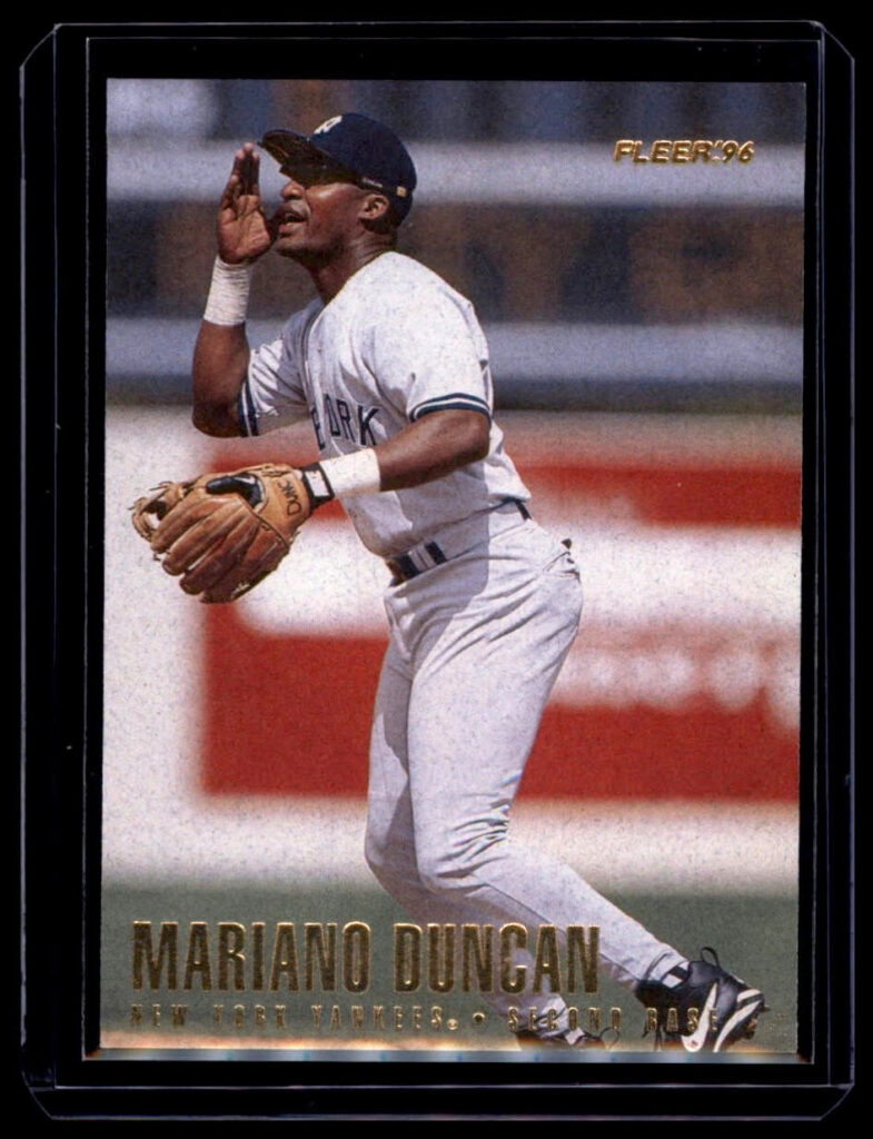 1996 Fleer Update #U58 Mariano Duncan New York Yankees