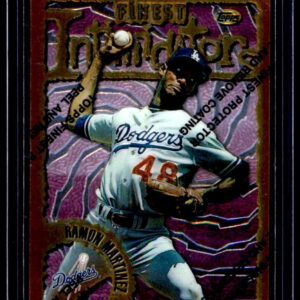 1996 Topps Finest - Ramon Martinez #71  Los Angeles Dodgers