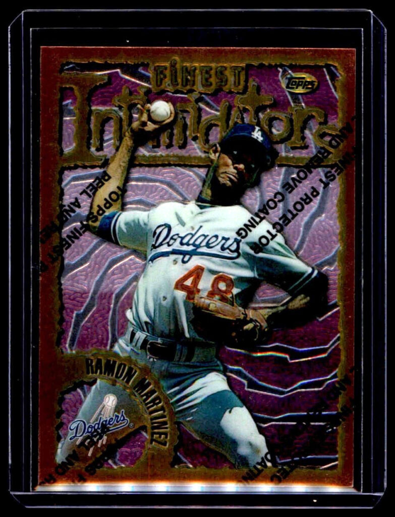1996 Topps Finest - Ramon Martinez #71  Los Angeles Dodgers