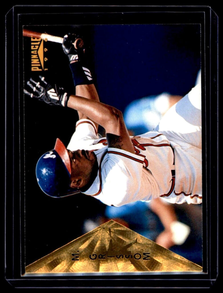 1996 Pinnacle - Marquis Grissom #96 Atlanta Braves