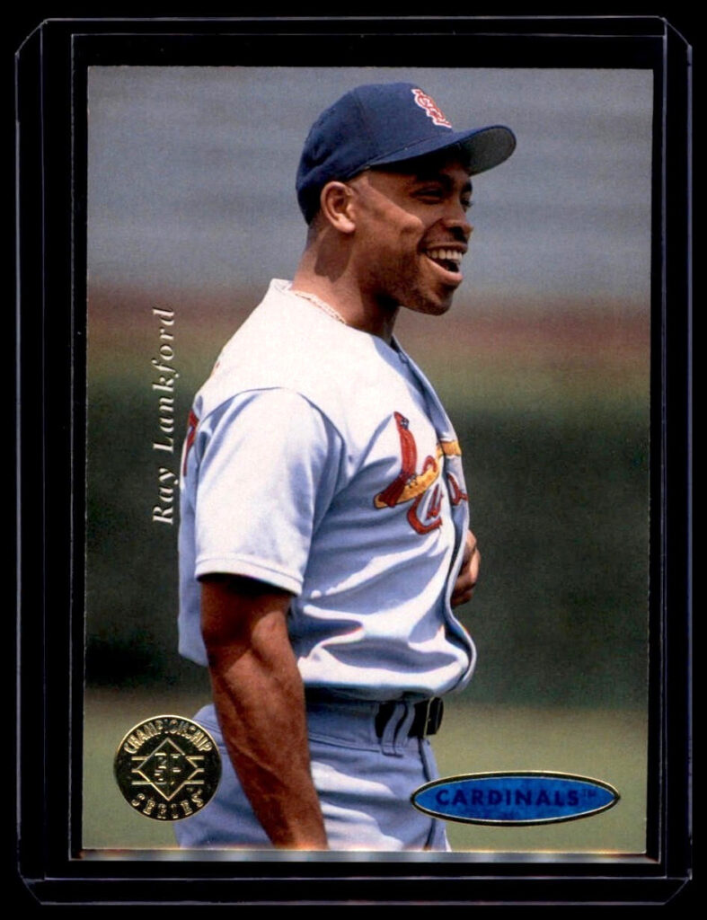 1995 Upper Deck SP Championship Series - Ray Lankford #87 St. Louis Cardinals BB