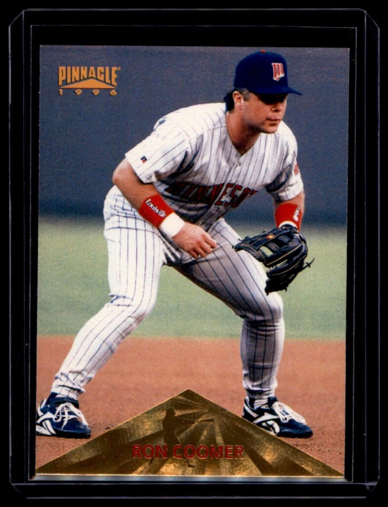 1996 Pinnacle - Ron Coomer #177 Minnesota Twins Card