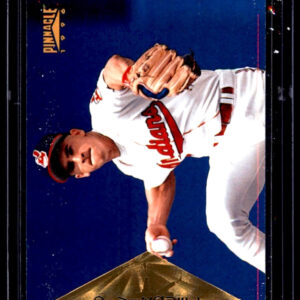 1996 Pinnacle - Omar Vizquel #113 Cleveland Indians