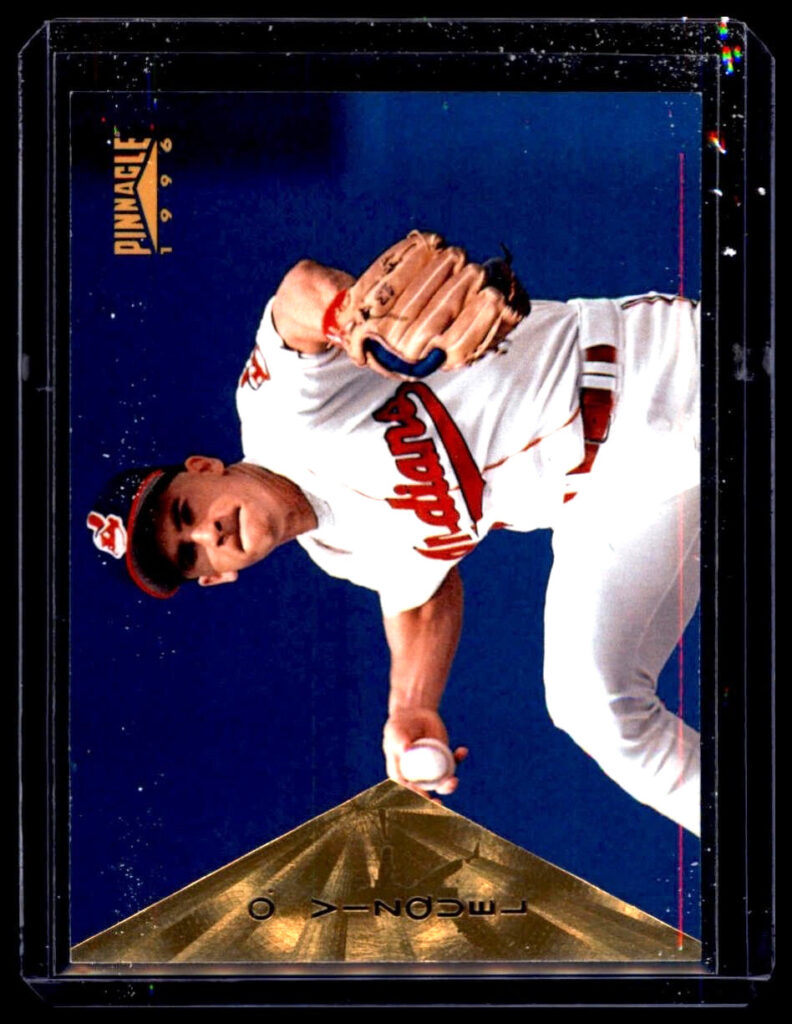 1996 Pinnacle - Omar Vizquel #113 Cleveland Indians
