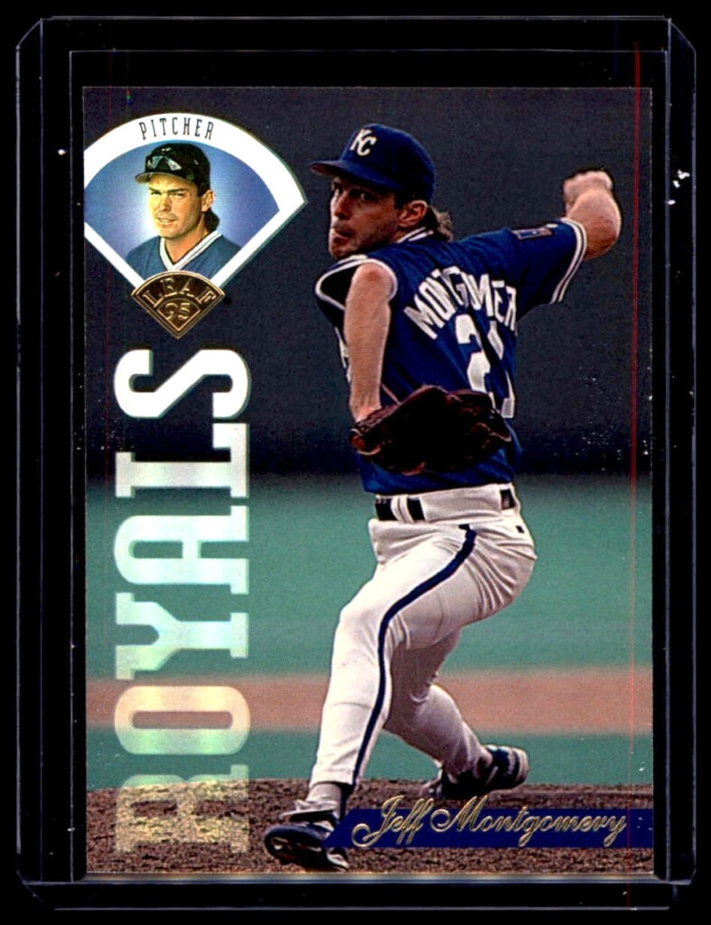 1995 Leaf - Jeff Montgomery #29 Kansas City Royals