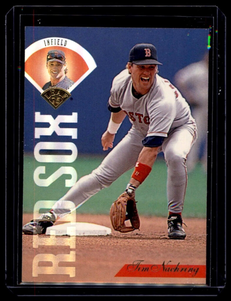 1995 Leaf #186 Tim Naehring Boston Red Sox