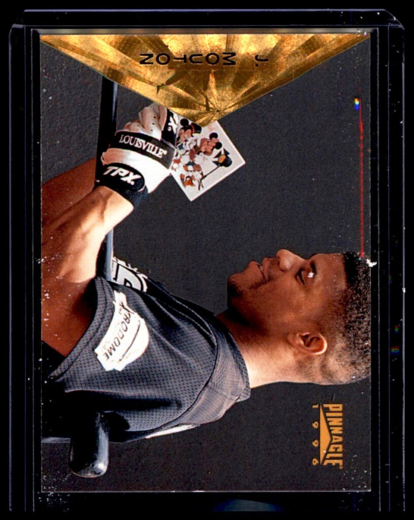 1996 Pinnacle #95 James Mouton Houston Astros Baseball Card