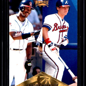 1996 Pinnacle #200 Garret Anderson/Chipper Jones Checklist