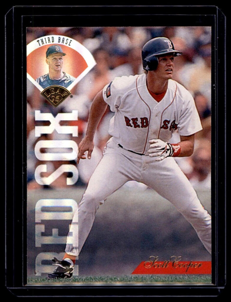 1995 Leaf #155 Scott Cooper Boston Red Sox Baseball Card