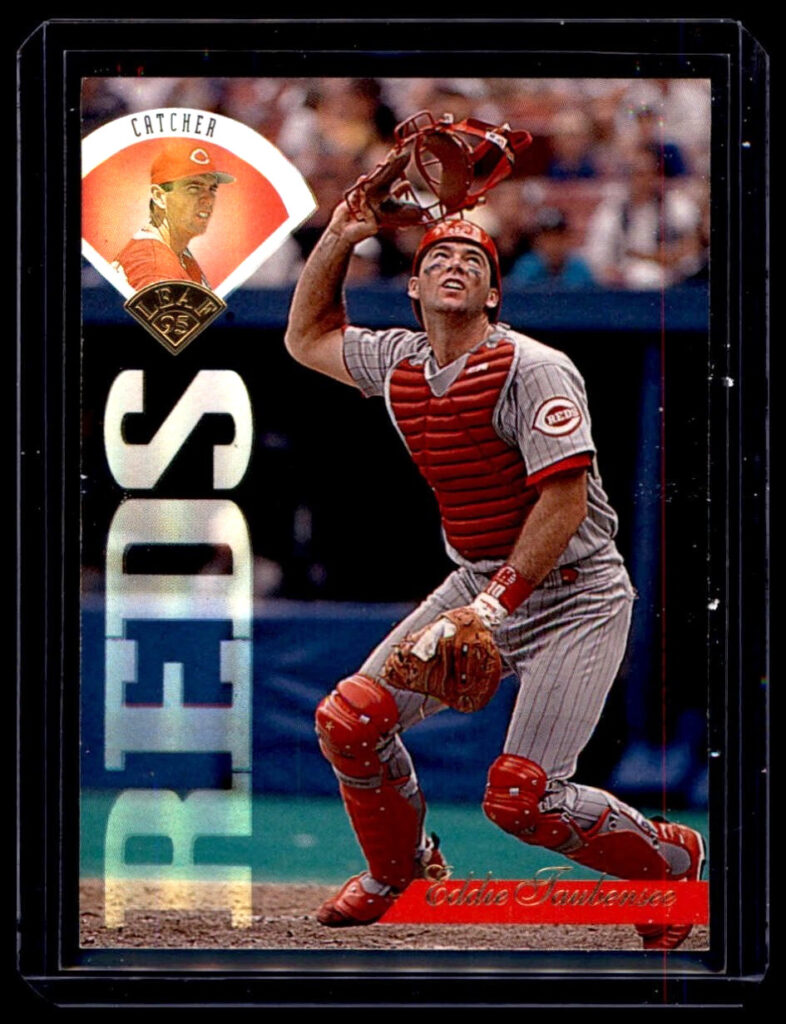 1995 Leaf #23 Eddie Taubensee Cincinnati Reds