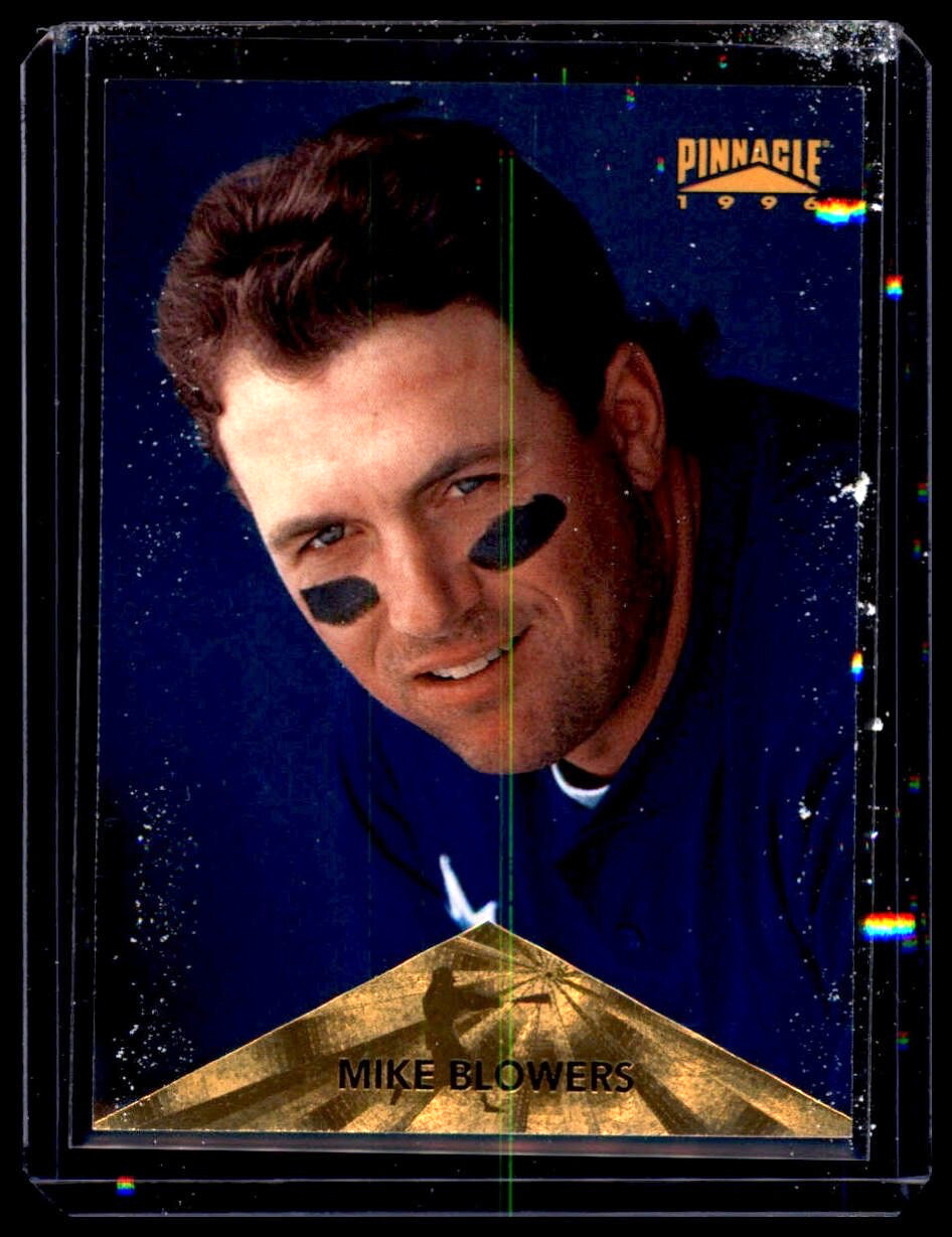 1996 Pinnacle #55 Mike Blowers Seattle Mariners