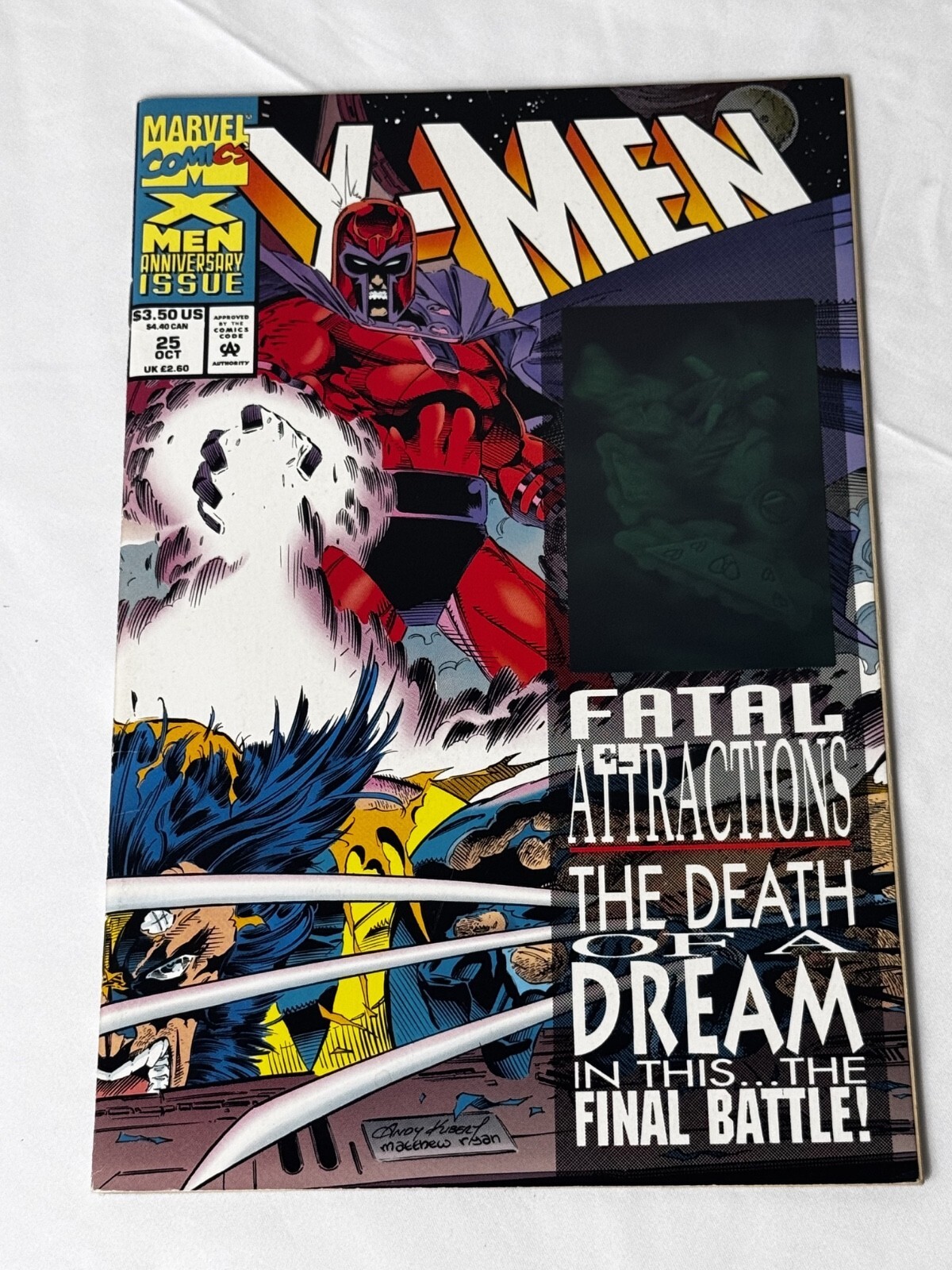 X-Men #25 Vol. 2 Oct 1993 Marvel Comics High Grade Comic Book