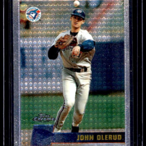 1996 Topps Chrome - John Olerud #106 Toronto Blue Jays