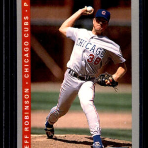 1993 Fleer - Jeff Robinson #382 Chicago Cubs
