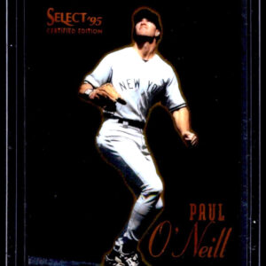 1995 Select Certified Edition Mirror Gold - Paul O'Neill #65 New York Yankees