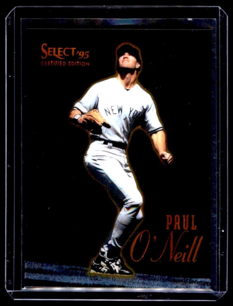 1995 Select Certified Edition Mirror Gold - Paul O'Neill #65 New York Yankees