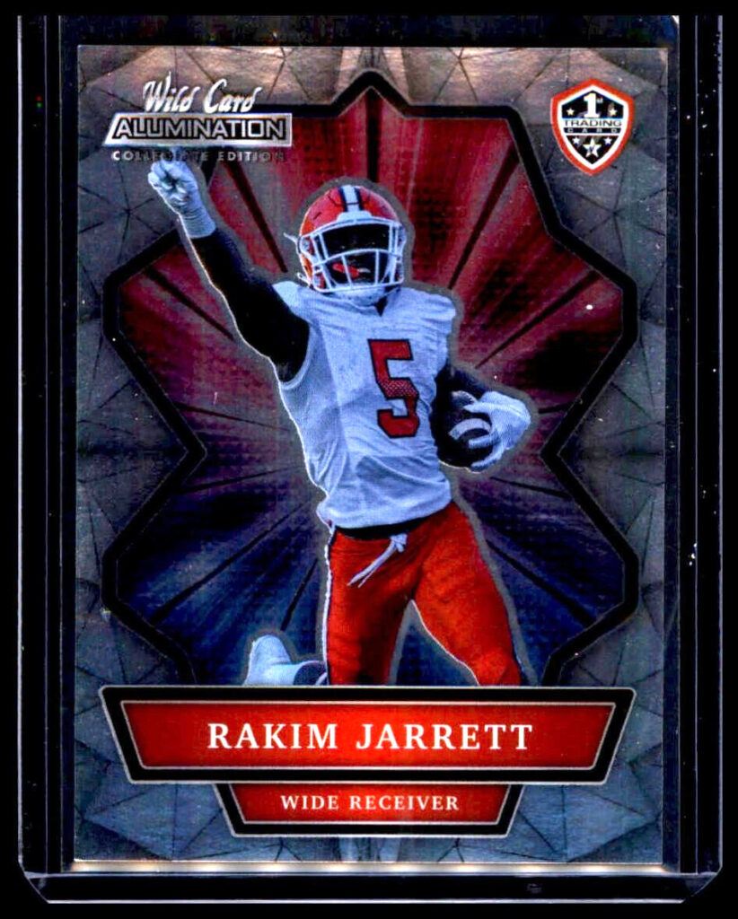 2021 Wild Card Alumination NIL Collegiate Edition - #ANBC-69 Rakim Jarrett (RC)