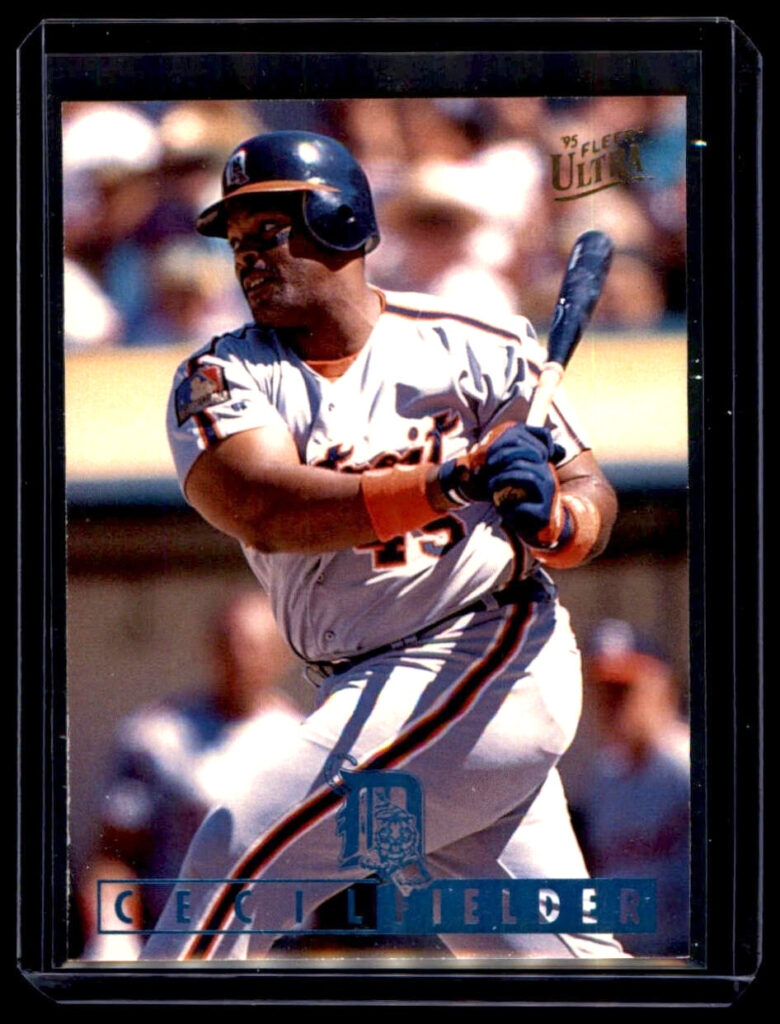 1995 Fleer Ultra - Cecil Fielder #46 Detroit Tigers