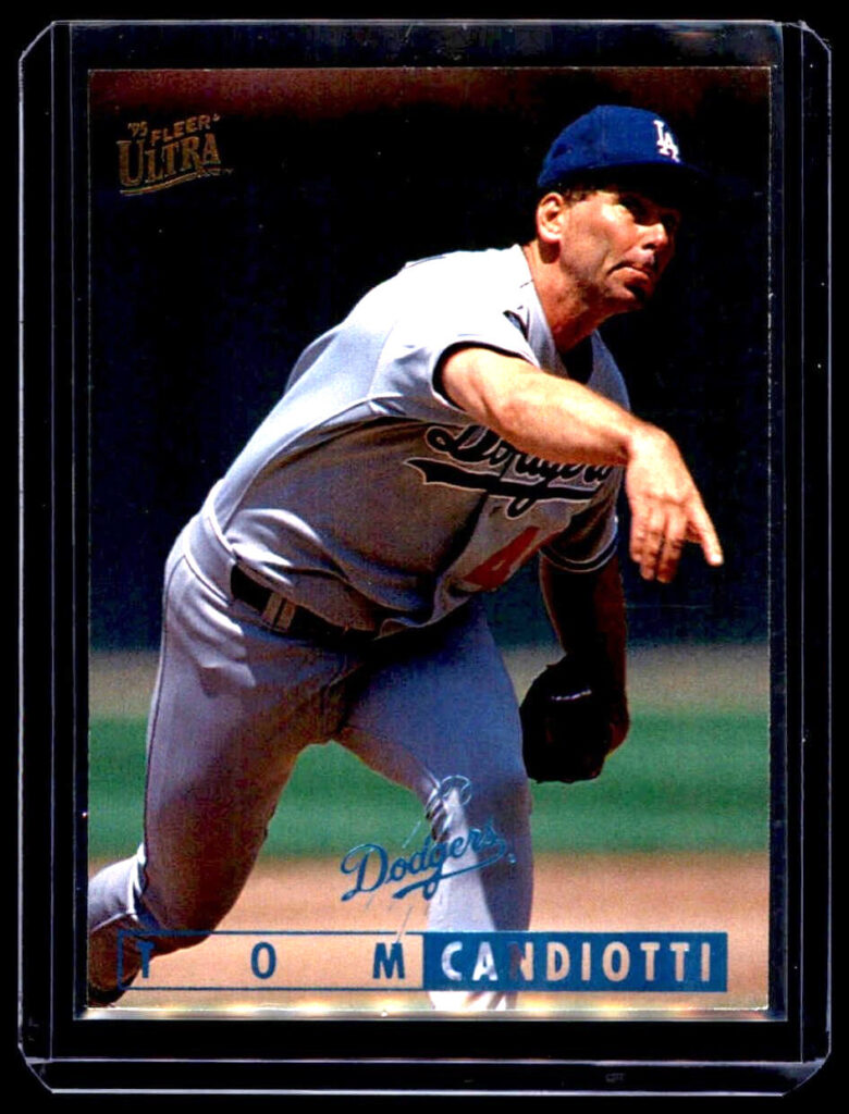 1995 Fleer Ultra - Tom Candiotti #178 Los Angeles Dodgers Baseball Card MLB