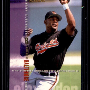 1995 Fleer Update - Manny Alexander #U-1 Baltimore Orioles