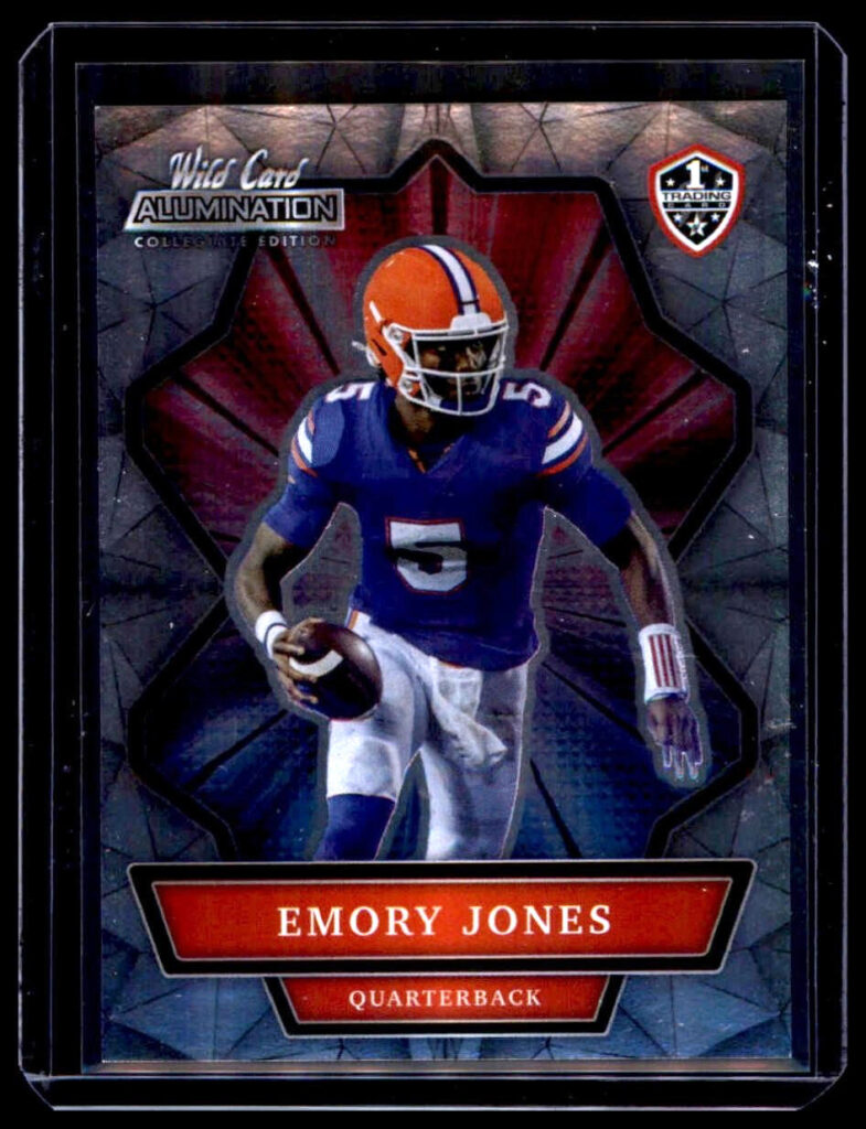 2021 Wild Card Alumination NIL #ANBC-24 Emory Jones Football Florida Gators