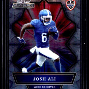 2021 Wild Card Alumination NIL Football Josh Ali #ANBC-42 Kentucky Wildcats