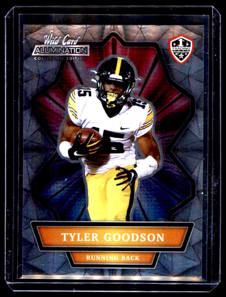 2021 Wild Card Alumination NIL #ANBC-82 Tyler Goodson Iowa Hawkeyes