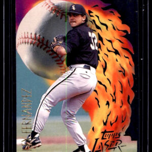 1996 Topps Laser # 117 Alex Fernandez Card Chicago White Sox