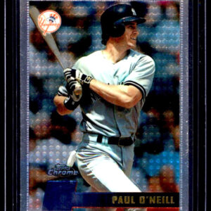 1996 Topps Chrome Baseball #114 - Paul O'Neill - New York Yankees