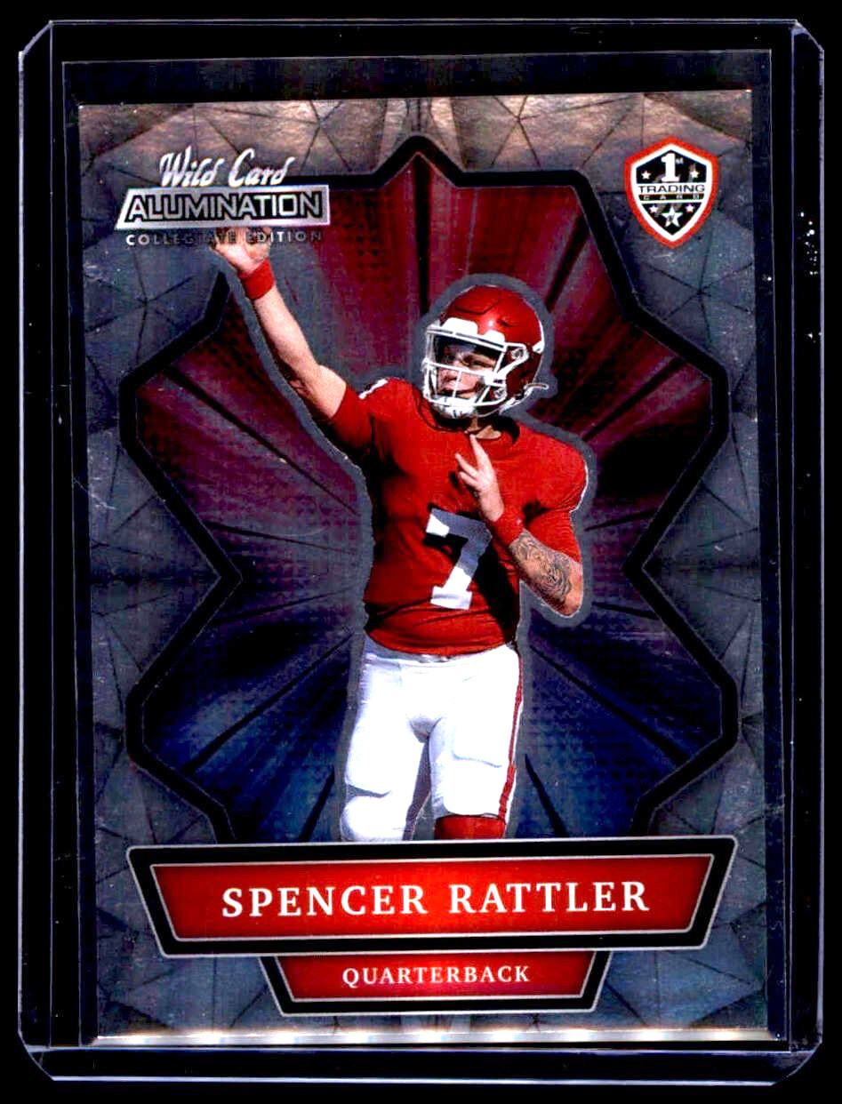 2021 Wild Card Alumination NIL #ANBC-74 Spencer Rattler Oklahoma Sooners