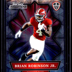 2021 Wild Card Alumination NIL #ANBC-65 Brian Robinson Jr. Alabama Crimson Tide